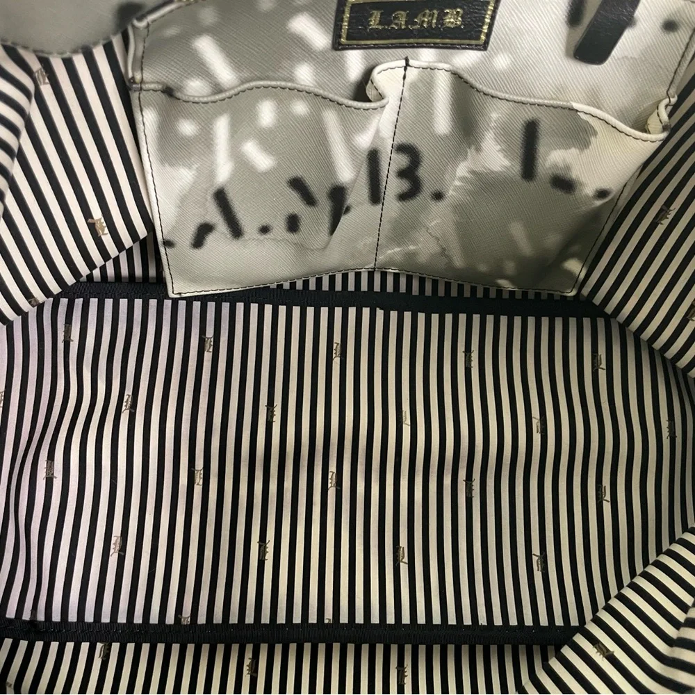 Gwen Stefani L.A.M.B vintage graffiti tote bag - Picture 5 of 6